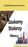 SZUKAMY STOLARZY NIEMCY