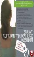 Oferta pracy dla Fizjoterapeuty niedaleko DÜSSELDORF