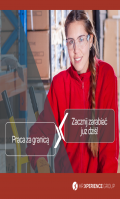 Pracownik magazynu z art. RTV oraz meblami
