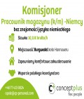 Komisjoner/Pracownik magazynu (k/m) 