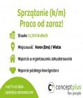 Sprzątanie (k/m) - Praca od zaraz! 