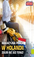 Holandia - Praca na okres wakacyjny OD ZARAZ!