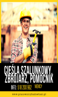 Cieśla szalunkowy i Pomocnik – praca Niemcy