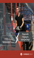Pracownik magazynu spożywczego