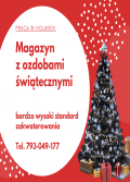 Praca w Holandii - Magazyn z ozdobami światecznymi