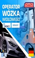 Operator wózka widłowego (czołowy lub boczny) - DE