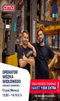 Operator wózka widłowego (czołowy lub boczny) - DE