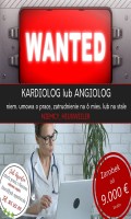 Kardiolog i angiolog praca oferta Niemcy