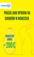 Opiekunka Osób Starszych w Niemczech 8400 zł na rękę