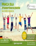 Praca dla studentów/uczniów na okres wakacji - mile widziane grupy, pary! Niemcy
