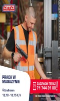 Praca w znanej firmie logistycznej NL