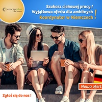Koordynator (k/m) z j. niemieckim 