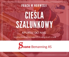 Cieśla, Cieśla szalunkowy Norwegia