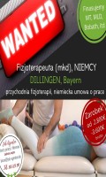 Dillingen w Bawarii oferta pracy dla fizjoterapeuty