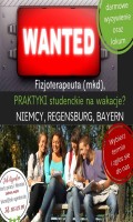 Fizjoterapeuta praktyki studenckie Regensburg