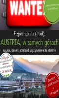 Fizjoterapeuto jest oferta pracy w Austrii