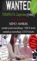 Terapeuta zajęciowy oferta pracy w Hamburgu