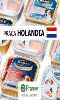 Pracownik przy produkcji konserw dla zwierząt - €13,00 + DODATKI!