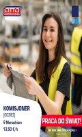 Komisjoner produktów odzieżowych. Praca do świąt- DE