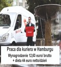Zatrudnimy kurierów do rozwożenia paczek, Hamburg