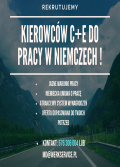 Kierowca C+E chłodnia 2/1 2400€ brutto +14/28€ diety