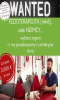 Fizjoterapeuto czeka praca w Niemczech zgłoś się