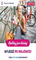 Wiosenna praca w Holandii z angielskim • Do 14€/h!