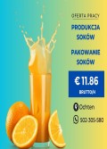  👉 Produkcja Soków: €11.86 brutto/h