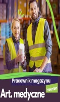  👉 Pracownik magazynowy (artykuły medyczne) €12.44 brutto/h
