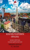 Monachium oferta pracy dla fizjoterapeutów