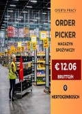 Pracownik magazynowy - orderpicker