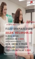 Fizjoterapeuta oferta pracy klinika Niemcy