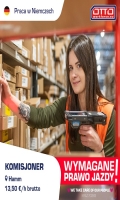 Komisjoner W Magazynie Supermarketu | 13,50euro/h - De