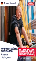 Operator Wózka Wysokiego Składu | 15,00 Euro/h + Darmowe Zakwaterowanie