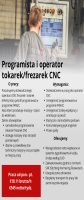 Programista I Operator Tokarki/frezarki Cnc