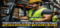 Praca Holandia- Operator Wózka Widłowego