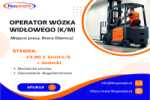Operator Wózka Widłowego (k/m) 