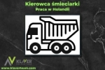 Praca Za Granicą- Kierowca śmieciarki- Praca Od Zaraz!