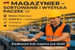 Pracownik Magazynu&#8211; Niemcy (okolice Mainz) 