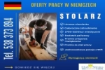 Stolarz - Praca Niemcy